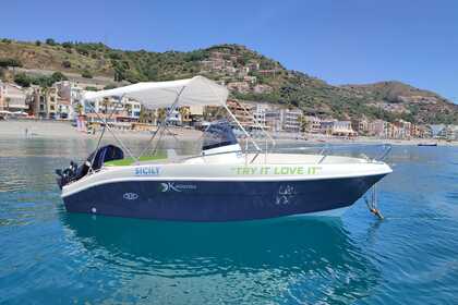 Charter Boat without licence  Kamarina Kamarina 505 Taormina