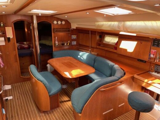 Sailboat Jeanneau Sun Odyssey 45 boat plan