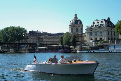 Hire Motorboat Tuescher Custom Paris