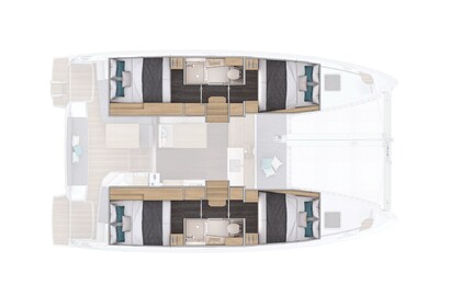 Charter Catamaran  Lagoon 38 Lefkada