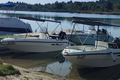 Location Bateau sans permis  Karel 4,55 Pefkochori