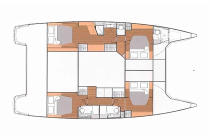 Rental Catamaran  Saba 50 Cogolin