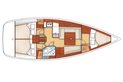 Charter Sailboat  Oceanis 37 Lefkada