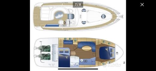 Motorboat Bavaria Bavaria 37 Sport Boat layout