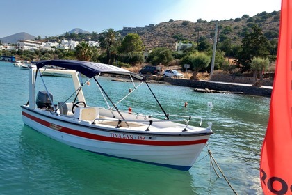 Hire Boat without licence  Creta Navis (local builder) 5.0 Elounda
