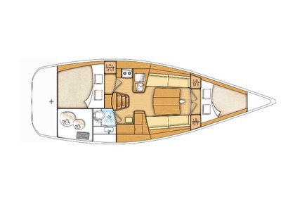 Charter Sailboat BENETEAU FIRST 35 Jezera