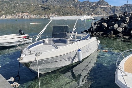 Hire Boat without licence  Tancredi Blue Max 23 Taormina