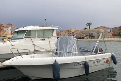 Charter Motorboat Pacific Craft Open 500 Le Barcarès