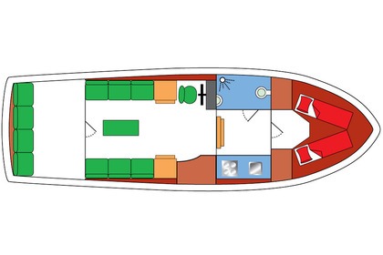 Miete Motorboot Palan DL 1100 OK Woubrugge