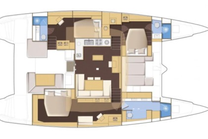 Hire Catamaran Lagoon Lagoon 52 Kos