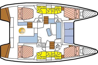 Location Catamaran  Lagoon 42 Le Marin