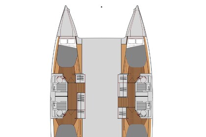 Noleggio Catamarano  Fountaine Pajot Astrea 42 Salerno