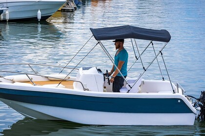 Location Bateau sans permis  Jeanneau Navy Blue 5 places Premium Le Cap d'Agde