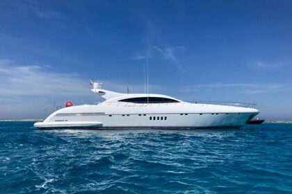 Miete Motoryacht Mangusta 108 Ibiza Magna