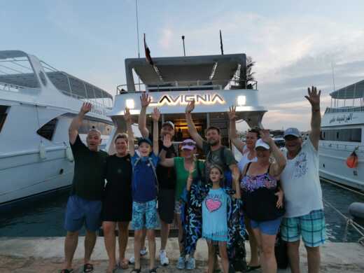 Hurghada Motor Yacht Lavignia Cruise alt tag text