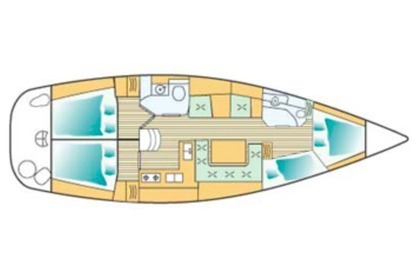 Location Voilier Jeanneau Sun Odyssey 43 Zadar