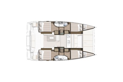 Чартер Катамаран Catana Group Bali Catsmart - 4 + 2 cab. Скрадин