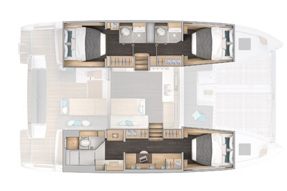 Miete Katamaran  Lagoon 43 - OWNER VERSION Sukošan